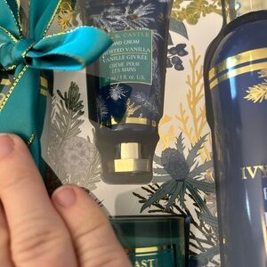 Frosted Vanilla Hand Cream - Deep Teal/Blue by
